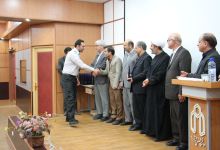 گزارش تصویری مراسم تقدیر ازکارمندان نمونه دانشگاه